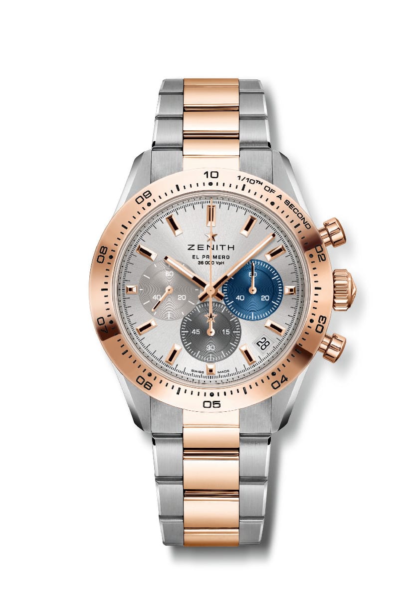 zenith chronomaster sport acciaio oro