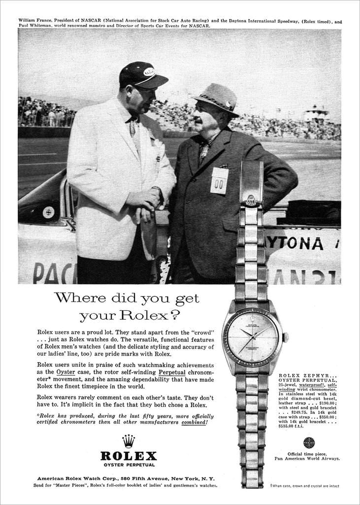Rolex daytona storia on sale