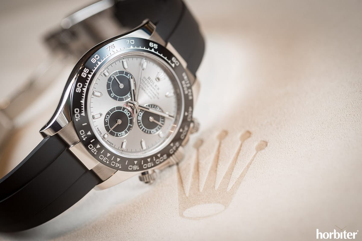 rolex daytona oro oysterflex 116519ln tre