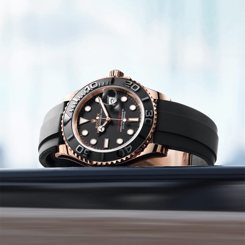 rolex yacht master 40 oysterflex ref 126655