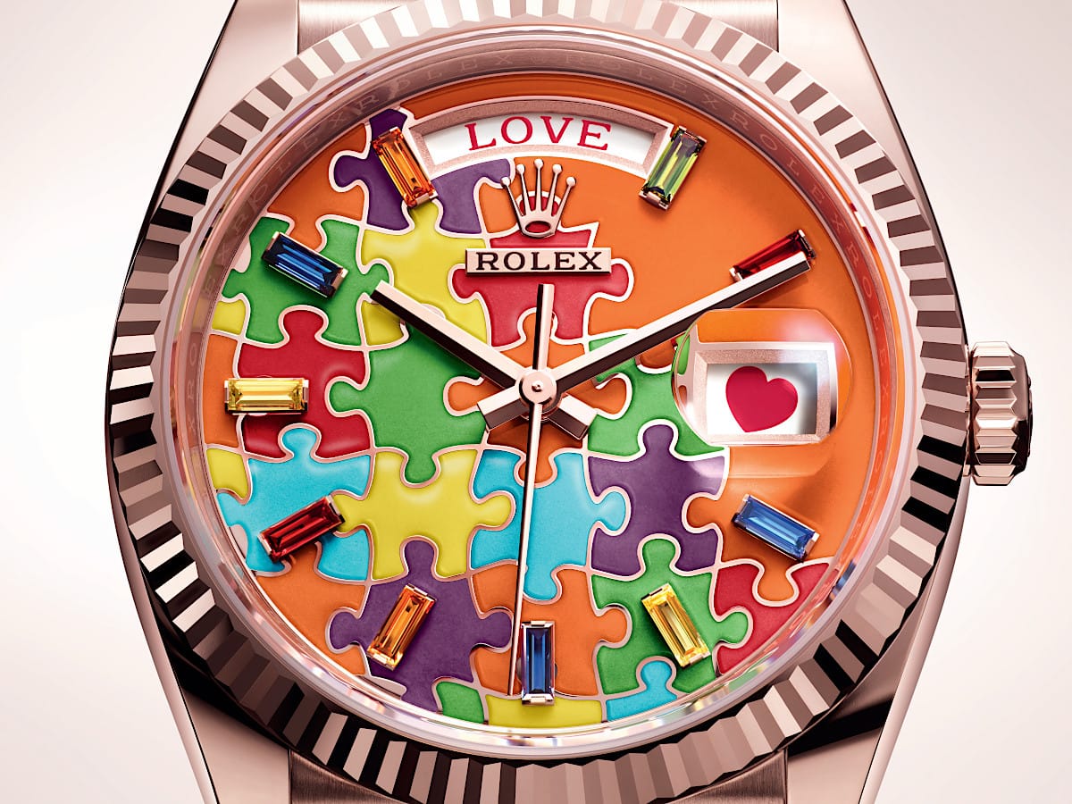 rolex day-date 36 puzzle 128235