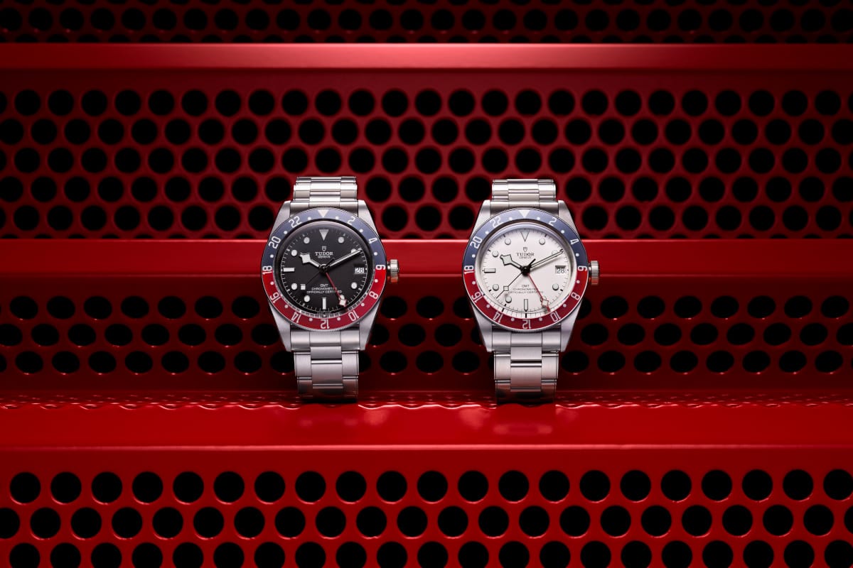 tudor black bay gmt opaline dial