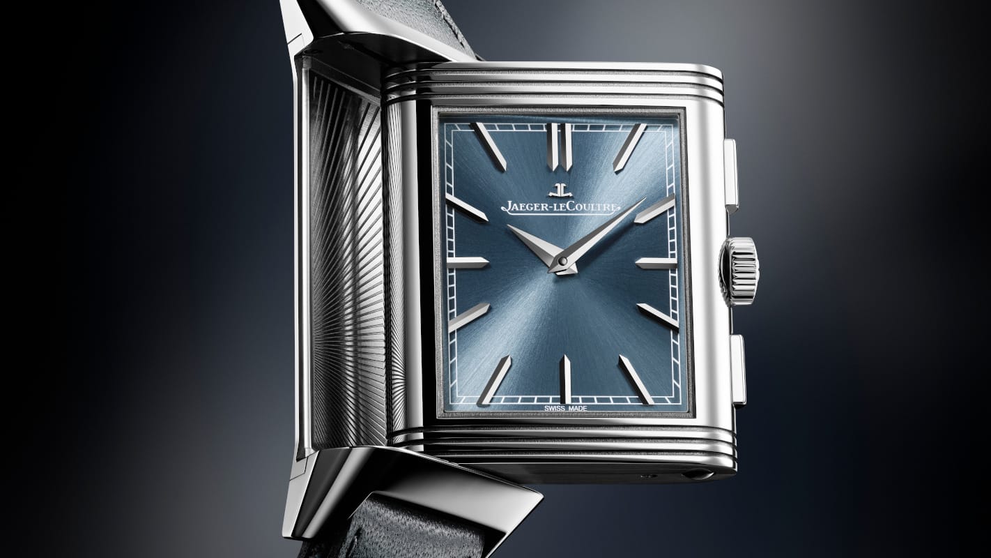 jaeger-lecoultre reverso tribute chronograph steel 1