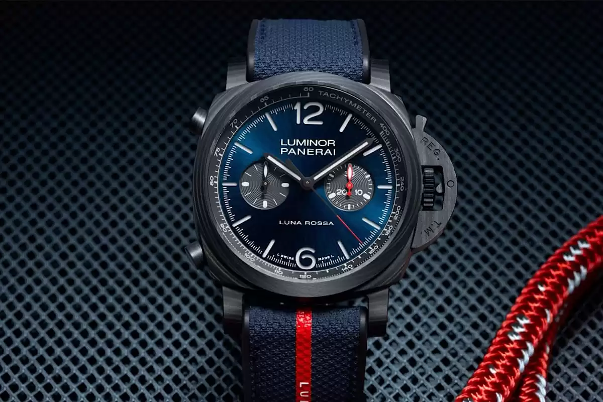 Panerai Luminor Chrono Carbotech Luna Rossa PAM 1519 quattro