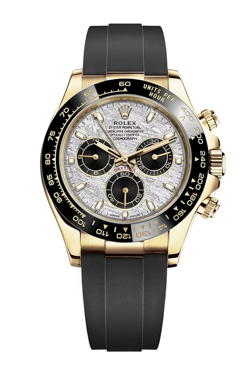 rolex daytona alcaraz meteorite