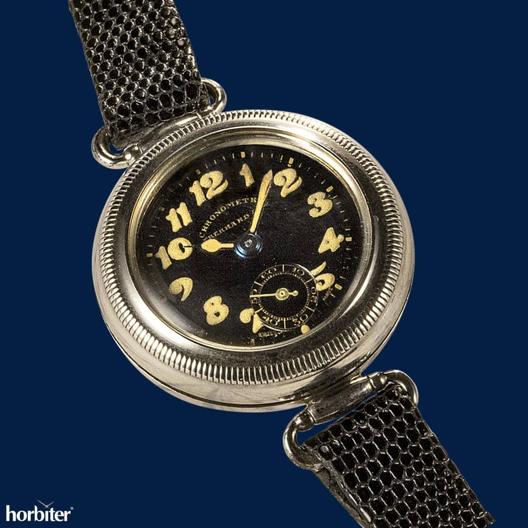 eberhard and co 1921 chronometer patrouille ref 327057