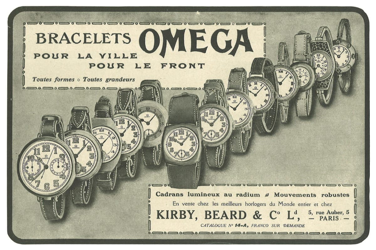omega ad 1916