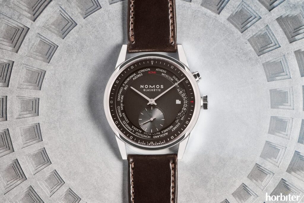 Nomos Glashütte Zürich World Time Rome x Gioielleria Grande