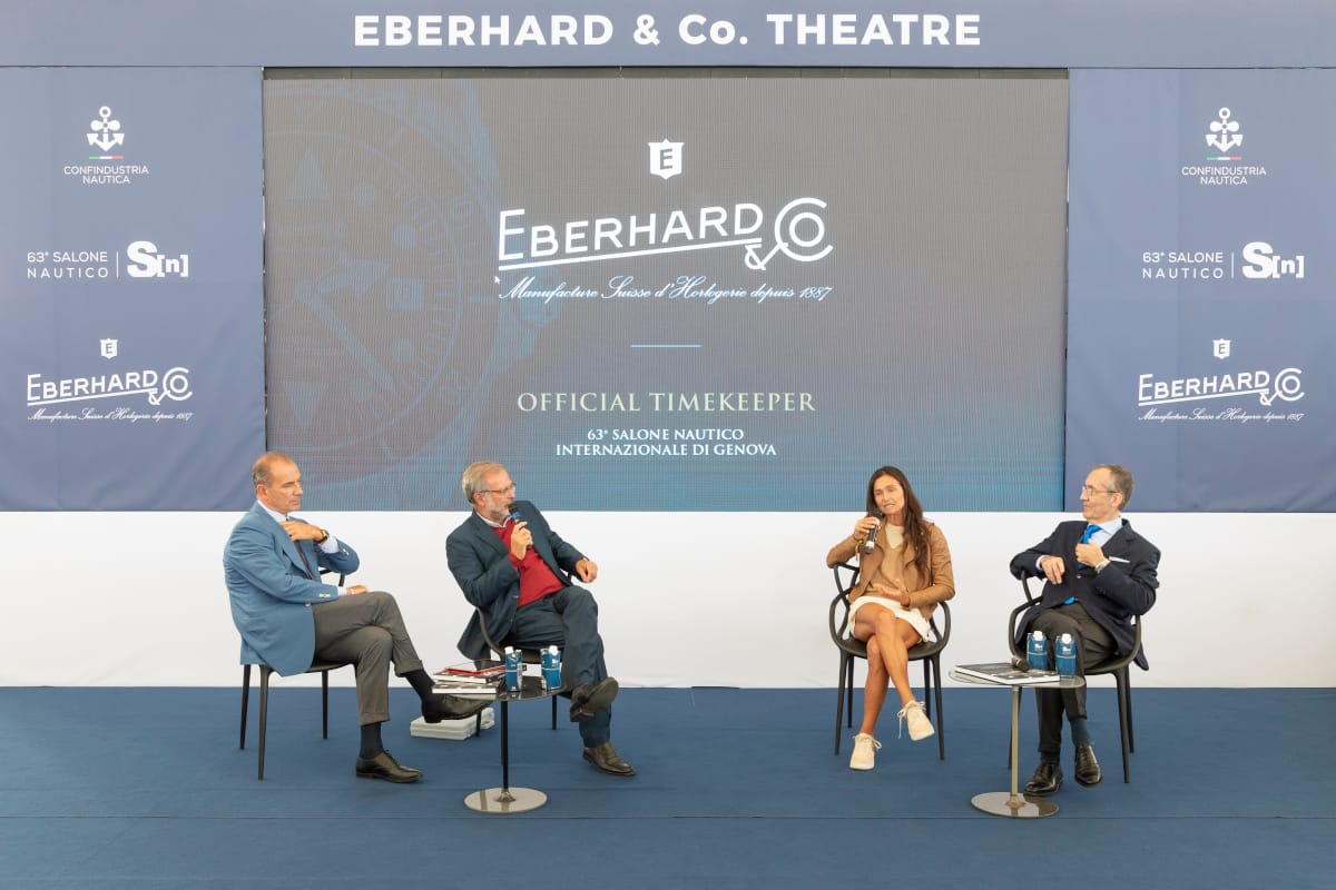 Eberhard & Co. Salone Nautico Genova 2023 quattro