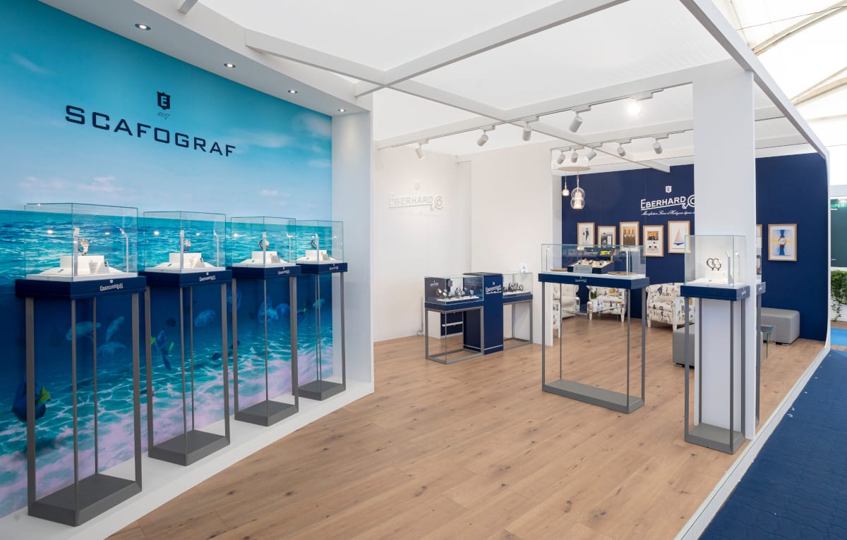 Eberhard & Co. Salone Nautico Genova 2023 uno