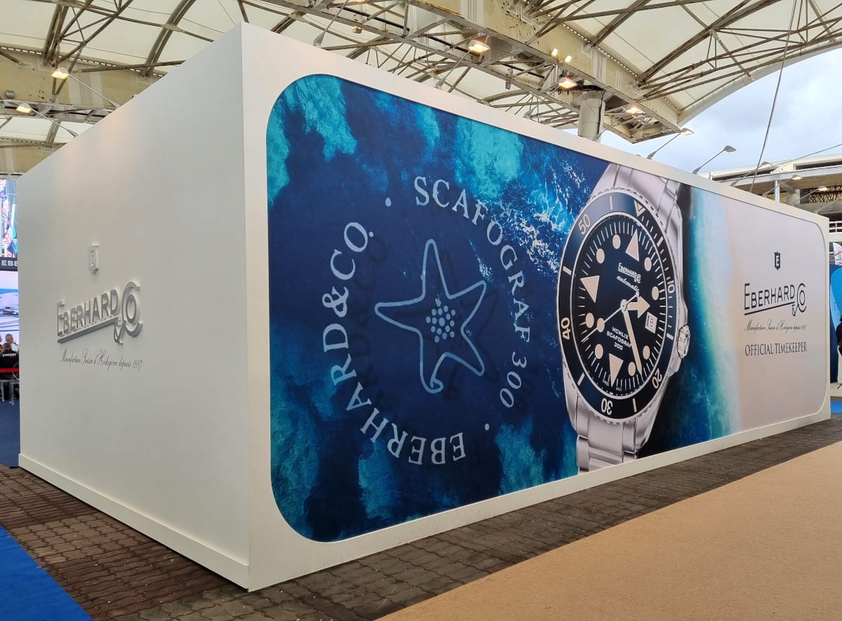 Eberhard & Co. è Official Timekeeper del Salone Nautico di Genova