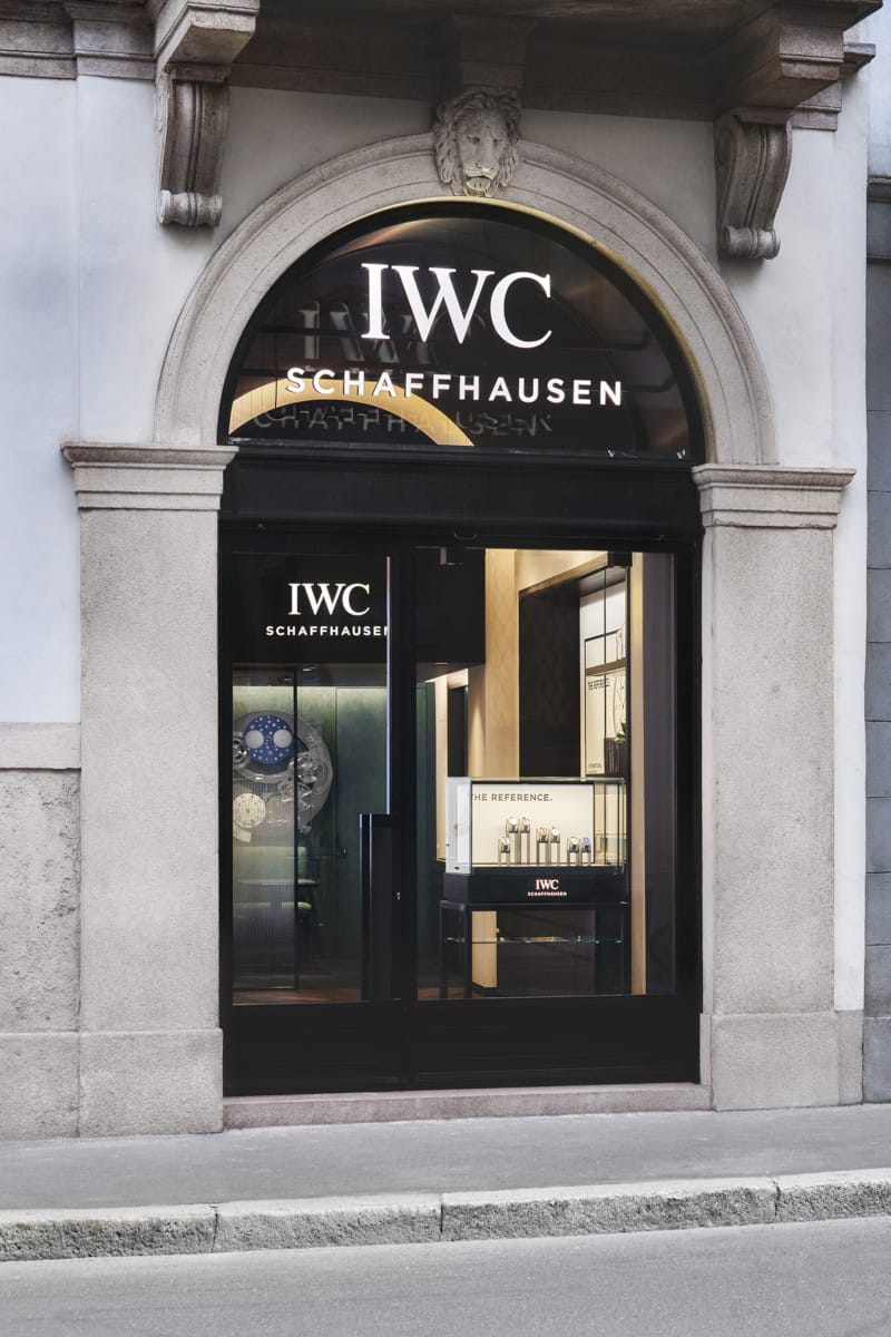 iwc boutique milano 2