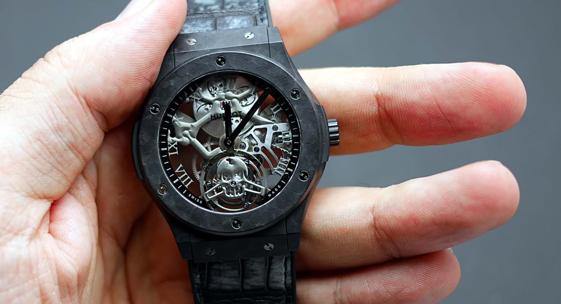 Hublot Classic Fusion Tourbillion Skull tre