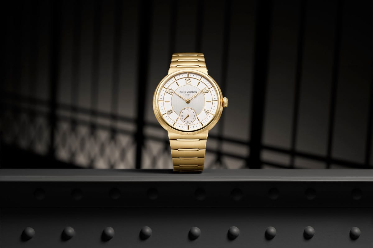 louis vuitton tambour oro giallo 1
