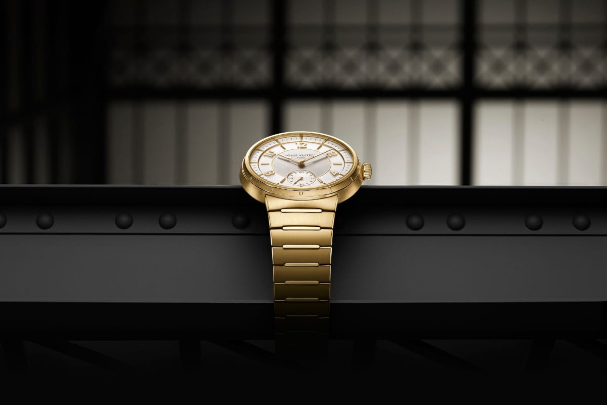 louis vuitton tambour oro giallo 2