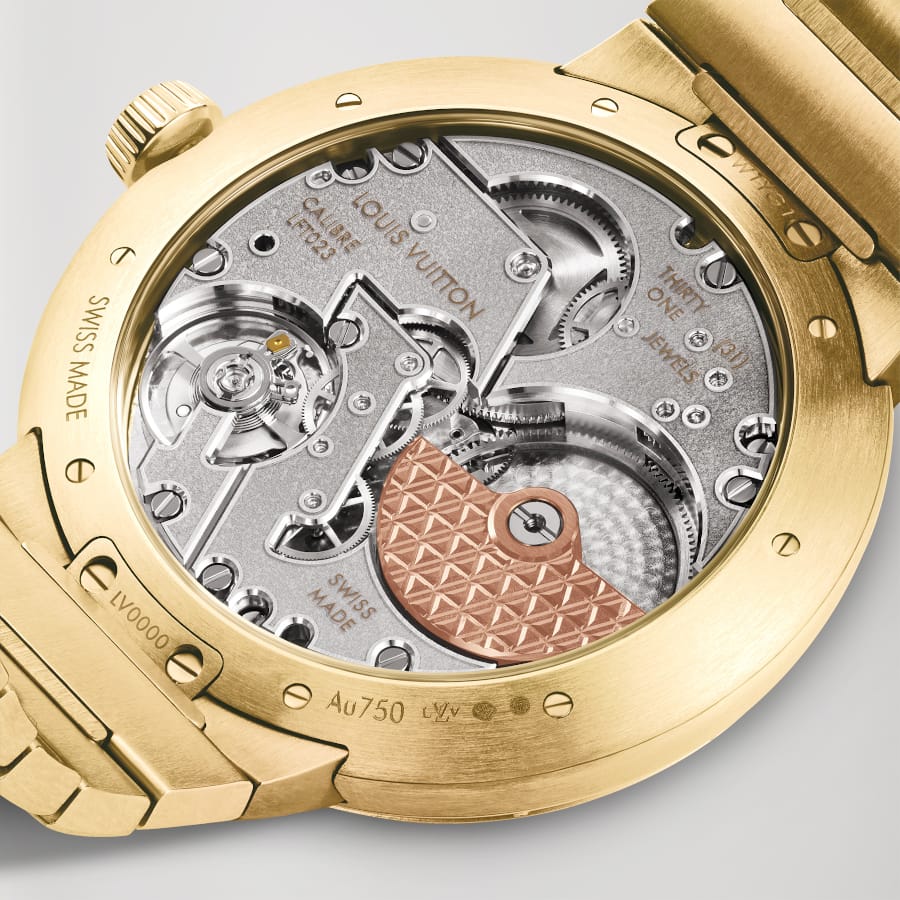 louis vuitton tambour oro giallo 5
