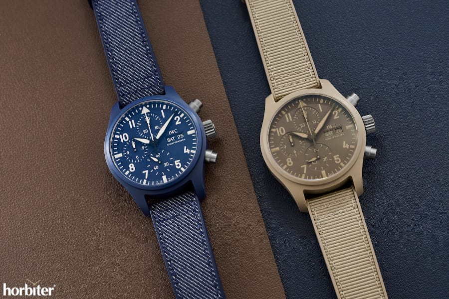 iwc pilot's watch chronograph 41 top gun mojave desert oceana 1