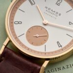 nomos tangente oro rosa neomatik 175 years watchmaking glashutte 8