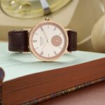 nomos tangente oro rosa neomatik 175 years watchmaking glashutte 9