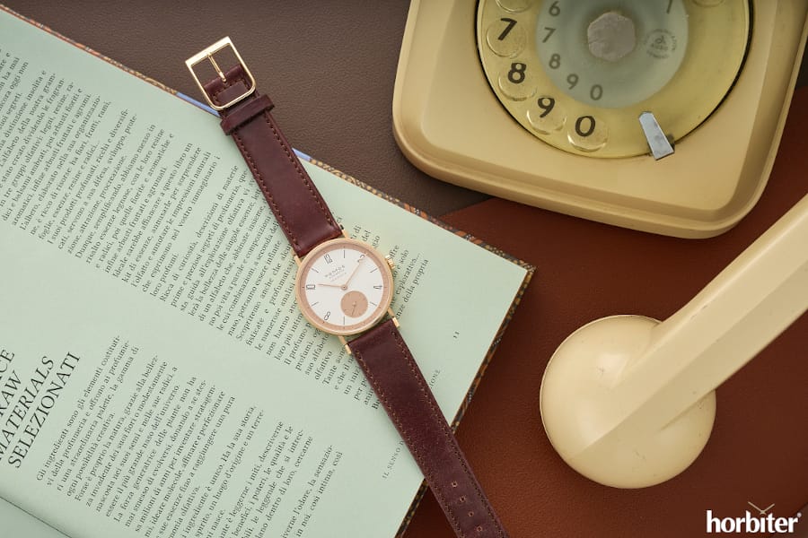 nomos tangente oro rosa neomatik 175 years watchmaking glashutte