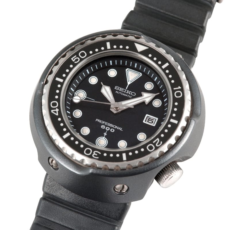 primo orologio subacqueo con cassa in titanio 1975