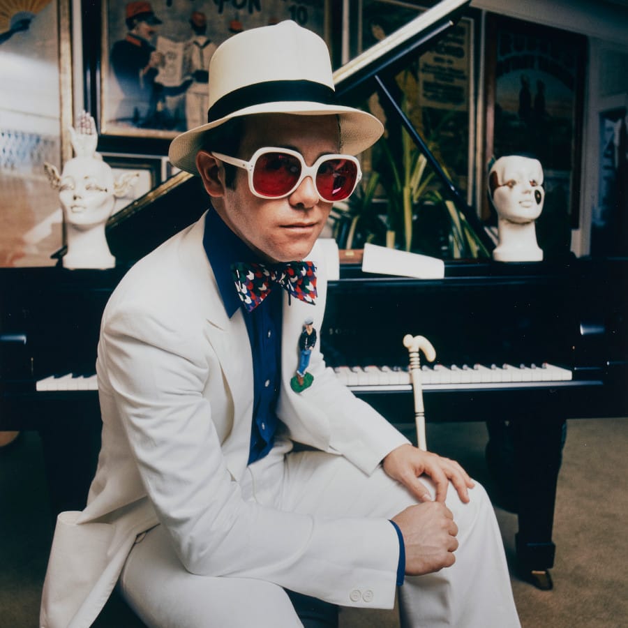 Terry O'Neill, Elton John (Album Cover Variant), 1974