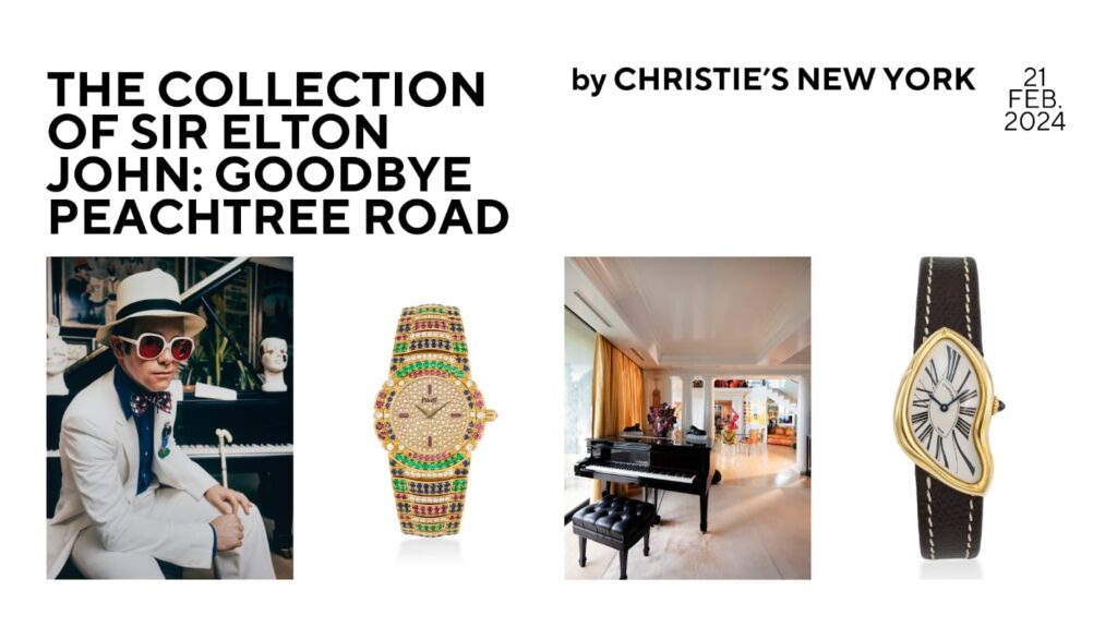 Gli orologi di Elton John da Christie’s New York