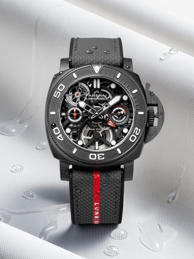 Panerai Submersible Tourbillon GMT Luna Rossa Experience Edition PAM 1405 sette