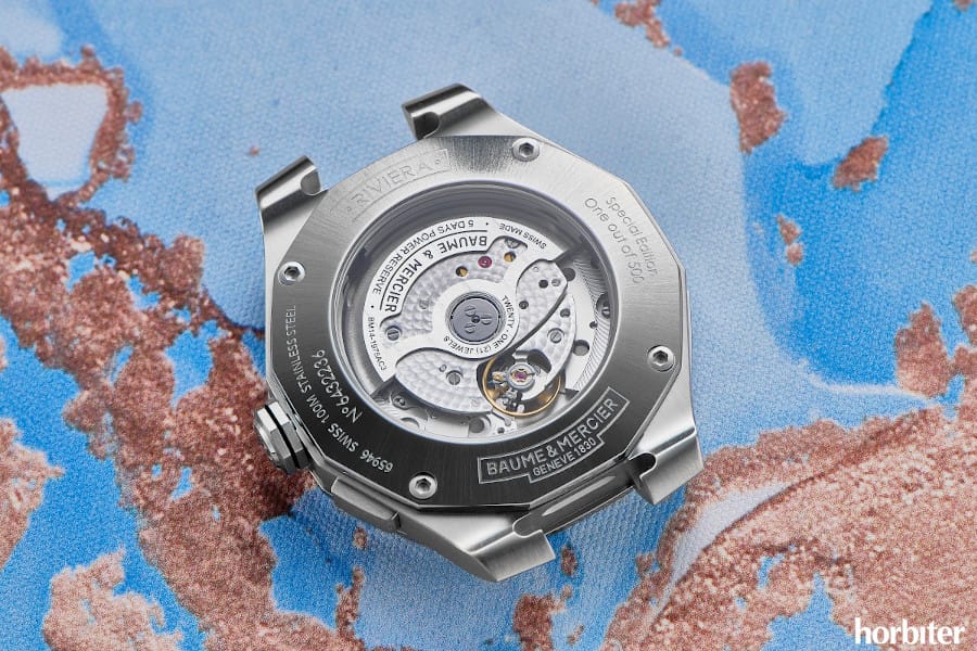 baume mercier riviera mareographe 5
