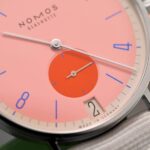 nomos tangente 38 flamingo pink 1