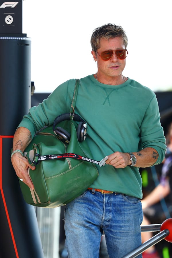 Brad Pitt budapest gp