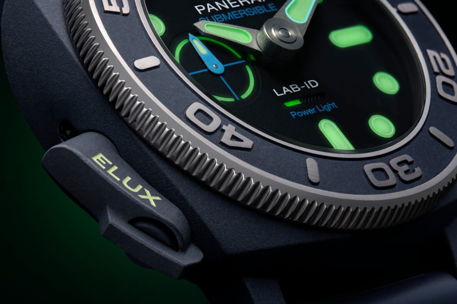 Panerai Submersible Elux LAB-ID PAM01800 tre