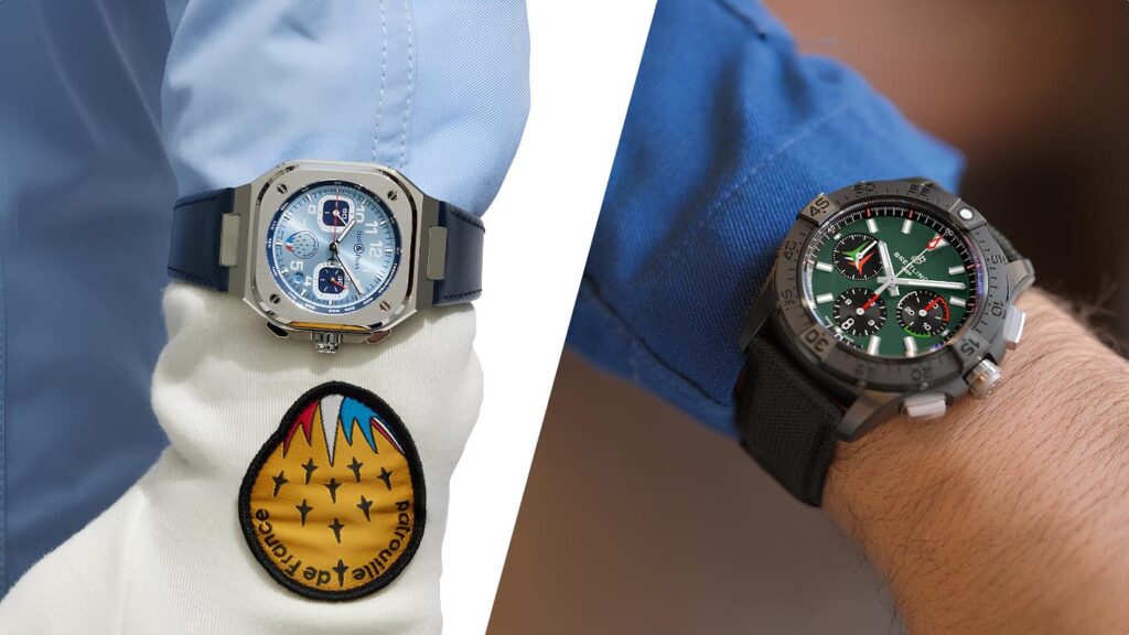 Breitling Vs Bell & Ross: gli orologi delle pattuglie acrobatiche
