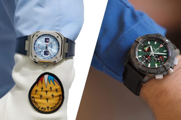 Breitling Vs. Bell & Ross: the aerobatic display teams’ watches
