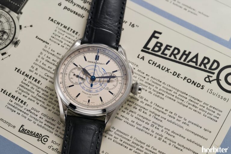 アート・デザイン・音楽 Eberhard Havekost: Titel The Eberhard & Co. Chronographe 1887 Édition Limitée watch