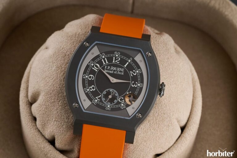 The F.P.Journe élégante 48 Titalyt® watch hands-on