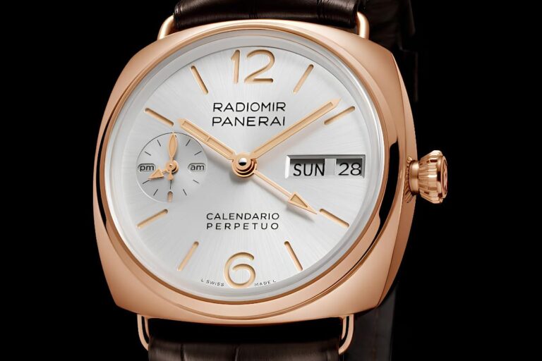 The Panerai Radiomir Perpetual Calendar GMT Goldtech™ PAM1453