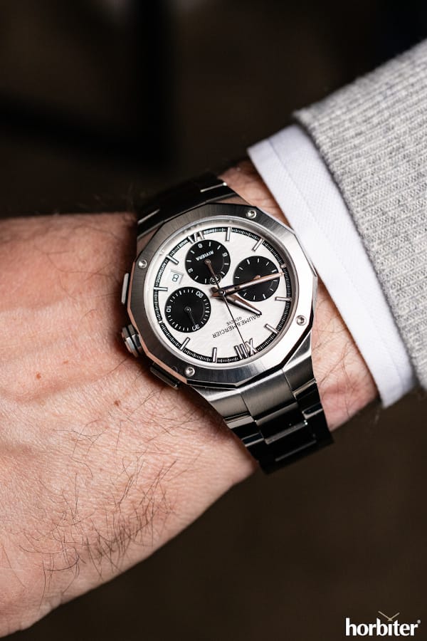 Baume mercier riviera chronograph panda 1