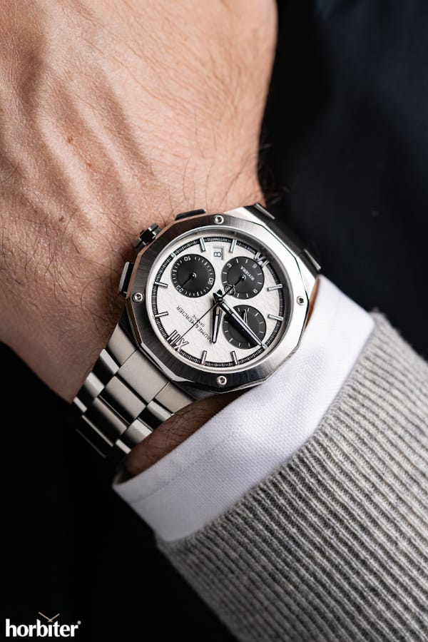 Baume mercier riviera chronograph panda 2