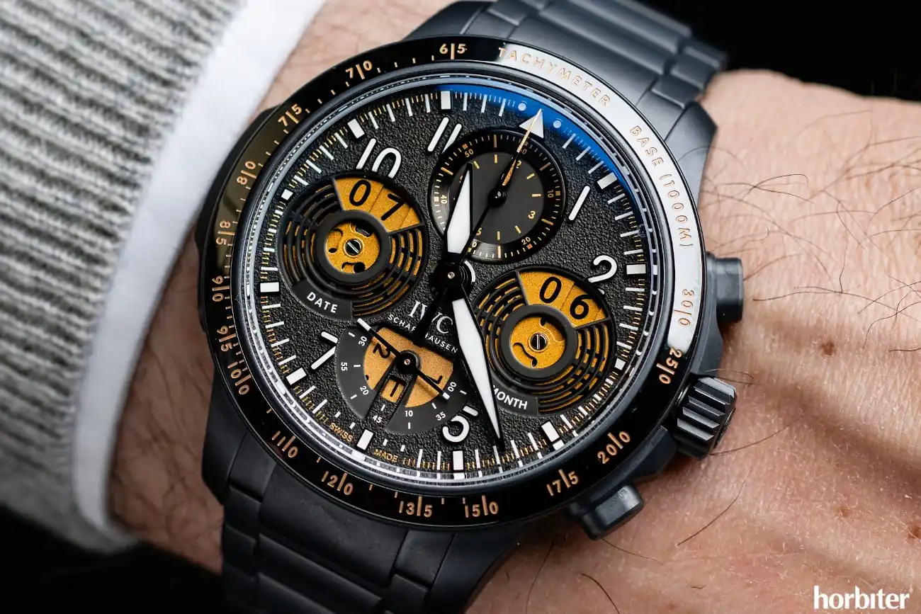 IWC Pilot's Watch Performance Chronograph Perpetual Calendar Digital Date-Month top