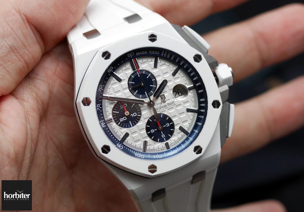 Audemars Piguet Royal Oak Chronograph 44mm white ceramic due