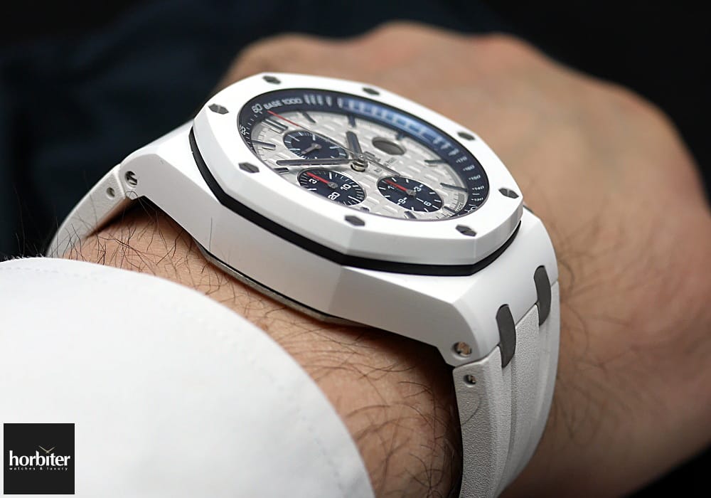 Audemars-Piguet-Royal-Oak-Chronograph-44mm-white-ceramic-due