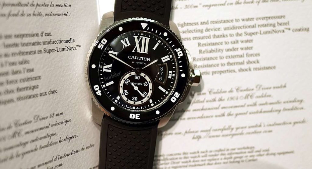 Cartier Calibre de Cartier Diver bis