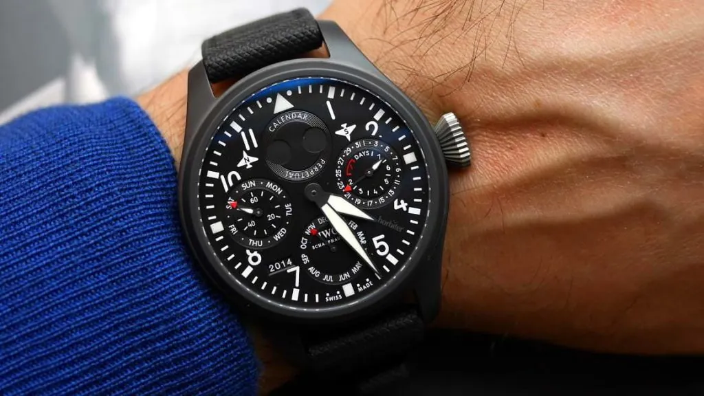 IWC Big Pilots Watch Perpetual Calendar Top Gun 6