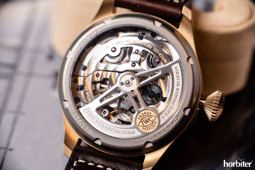 iwc big pilots watch perpetual calendar spitfire iw503601 sei