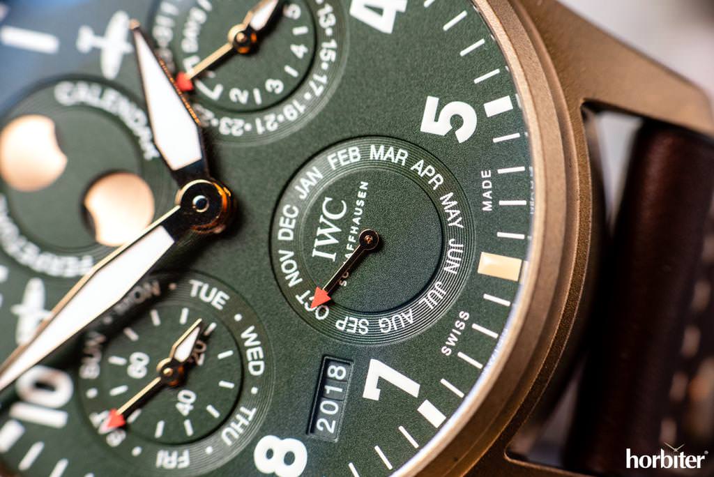 iwc big pilots watch perpetual calendar spitfire iw503601 sette