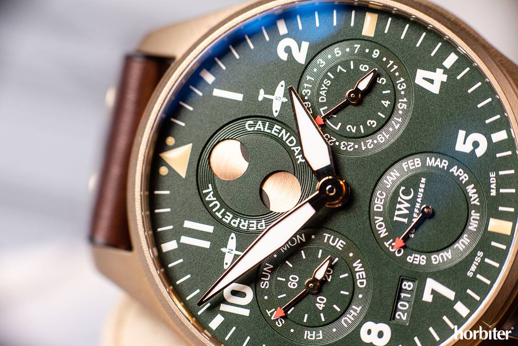 iwc big pilots watch perpetual calendar spitfire iw503601 tre