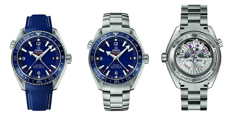 OMEGA Seamaster Planet Ocean 600M Co-Axial GMT 43.5 sette