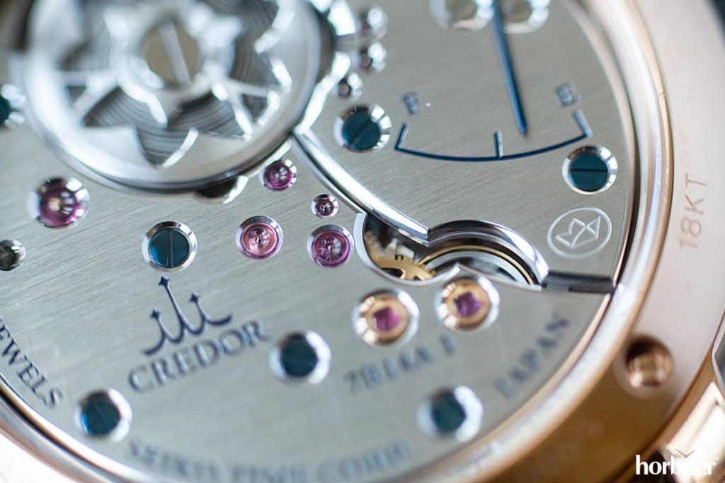credor eichi II spring drive 18k rose gold gblt998 cinque