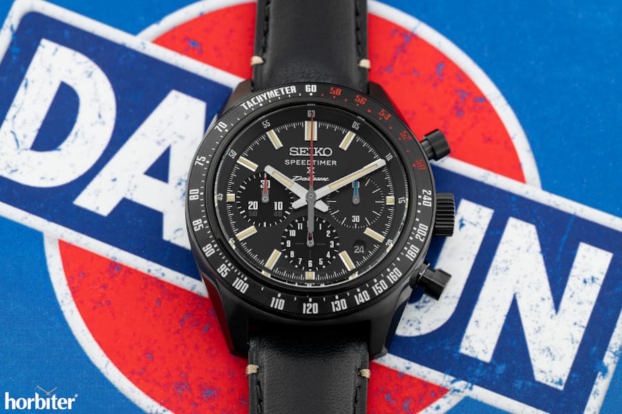 seiko datsun 240z speedtimer automatic chronograph SRQ057J1 due